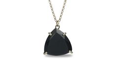 You’ll get smitten with the classic beauty of this Black Onyx necklace. Specially crafted for a fashionable lady, this stone pendant will be a new staple in your ensembles. Perfect for dressing up or even for a casual day. A handmade necklace for you or for a special someone in your life. Versatile and elegantly sophisticated jewelry necklace Finish is customizable, available in 14k yellow, rose and white gold With different necklace length choices Can be purchased with engraving Nickel Free and Classic Oval Black Spinel Jewelry, Elegant Oval Necklace For Evening, Oval Sterling Silver Necklace For Evening, Sterling Silver Oval Necklace For Evening, Formal Black Spinel Fine Jewelry, Elegant Onyx Teardrop Necklaces, Elegant Onyx Teardrop Necklace, Classic Sterling Silver Necklaces For Evening, Formal Faceted White Gold Necklaces