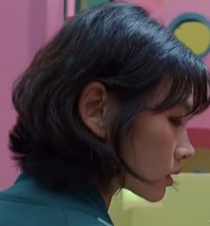 Squid Game Girl Haircut, Kang Sae Byeok Hair, Jung Ho Yeon Short Hair, Squid Game Haircut, Saebyeok Hair, 067 Haircut, Hoyeon Jung Short Hair, Hoyeon Hair