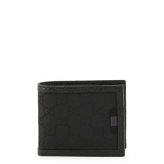 Made in:Italy   Gender:Men   Material:fabricleather   Inside:credit card holderdocuments compartmentcoin purse   Width cm:11   Height cm:10.7   Depth cm:2   Original packaging:yes  150413_G1XWN Buy Gucci, Gucci Leather, Black Wallet, Armani Jeans, Gucci Wallet, Timeless Handbag, Gucci Black, Bags Designer Fashion, Gucci Men