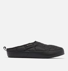 Women's Black Built To Withstand Light Outdoor Use, This Slip-On Shoe Is The Perfect Upgrade To Your Camping Collection. Camper Shoes, Winter Slippers, Slippers Cozy, Columbia Sportswear, Body Heat, Shoe Gifts, Slipper Shoes, Bend, Slipper Boots