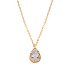 This LC Lauren Conrad Gold Tone Short Simulated Crystal Teardrop Nickel Free Pendant Necklace is the perfect finishing touch to your look. This LC Lauren Conrad Gold Tone Short Simulated Crystal Teardrop Nickel Free Pendant Necklace is the perfect finishing touch to your look. DETAILS Pendant size: 12mm x 7.6mm Chain length: 16 in. with 3 in. extender Metal: brass Plating: gold tone Finish: polished Material: glass Gemstone: cubic zirconia Nickel free Not appropriate for children 14 years old an Lauren Conrad Collection, Teardrop Pendant, Lc Lauren Conrad, Lauren Conrad, Chain Lengths, Chain Length, Gender Female, Jewelry Necklace Pendant, Cubic Zirconia