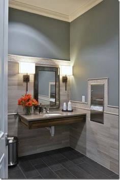 Wonderful Office Bathroom Ideas with Office Bathroom Designs Commercial Bathroom Design Commercial Office Bathroom Design, Commercial Bathroom Designs, Chiropractic Office Design, House Bathroom Designs, Optometry Office, Toilette Design, Medical Office Decor, Dental Office Design Interiors, Office Waiting Rooms