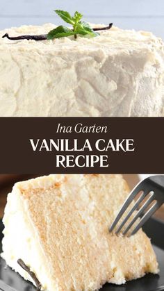 Ina Garten Vanilla Cake Recipe Ina Garten Yellow Cake Recipe, Ina Garten Pound Cake Recipe, Ina Garten Coffee Cake, Old Fashioned Vanilla Cake, Ina Garten Vanilla Cake, Vanilla Cake Recipe With Cake Flour, Vanilla Cake With Custard Filling, Filling For Vanilla Cake, Ina Garten Cake Recipes