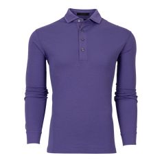 The Omaha Long Sleeve is the polo shirt you know and love, but with long sleeves. Featuring the brrr° cooling fabric, this polo was designed to keep you dry and comfortable on the golf course and beyond. This classic four-button polo comes with a traditional spread collar and is available in a variety of colors. Long Sleeve Polo, Golf Course, Classic Style, Polo Shirt, Golf, Long Sleeves, Man Shop, Mens Outfits, Collar