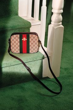 Gucci Cruise, Styled Outfits, Green Web, Gucci Baby, Luxury Christmas Gifts, Gucci Crossbody, Alessandro Michele, Henri Bendel, Purses Designer