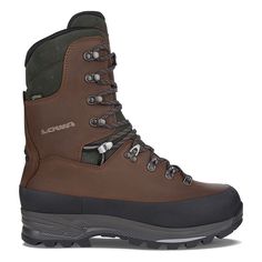 Lowa Hunter GTX Evo Extreme - Antique Brown - Baker's Boots and Clothing Black Waterproof Boots For Hunting, Black Gore-tex Hiking Boots For Hunting, Functional Gore-tex Hiking Boots For Hunting, Lowa Boots, Good Work Boots, Backpacking Boots, Mens Hiking, Man Hunter, Hunting Boots