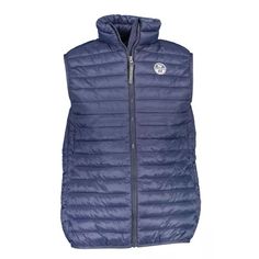 Elevate Your Outdoor Style With The Iconic North Sails Sleeveless Jacket, A Perfect Fusion Of Functionality And Nautical Flair. Expertly Crafted From 100% Polyamide For Outstanding Durability, This Vibrant Blue Jacket Boasts 2 External Pockets, And 2 Internal Pockets, Offering Practicality For The Modern Adventurer. The Zip Closure Ensures A Secure Fit, While The Distinguished North Sails Logo Adds A Mark Of Quality Craftsmanship. Make A Bold Statement In This Trendy, Practical Piece Designed To Sleeveless Blue Outdoor Outerwear, Sleeveless Blue Outerwear For Outdoor Activities, Sleeveless Blue Outerwear For Outdoor, Functional Blue Vest For Winter, Warehouse Studio, American Brand, Sleeveless Jacket, Fashion Website, Luxury Goods