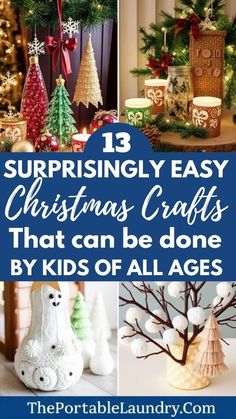 christmas crafts that can be done by kids of all ages