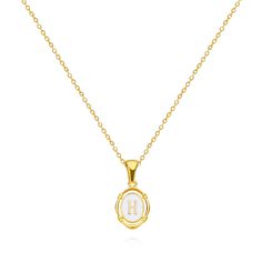 Discover Timeless Elegance Introducing the quintessence of sophistication and style: our Golden Drip Oil Letter Pendant Necklace, tailored for the modern woman. Crafted with precision and care, this exquisite piece embodies grace and exclusivity, making it an essential addition to your jewelry collection. Perfect for banquets, parties, or elevating everyday attire, it’s the ultimate expression of fashion-forward elegance. Product Features Made with high-quality stainless steel and featuring inno Elegant 14k Gold Initial Pendant Charms, 14k Gold Monogram Initial Pendant Jewelry, Luxury Gold Plated Initial Pendant Jewelry, Yellow Gold Plated Initial Pendant Jewelry, Yellow Gold Initial Pendant Chain Necklace, Tarnish Resistant, Letter Pendant Necklace, Letter Pendants, Stainless Steel Necklace, Jewelry For Women