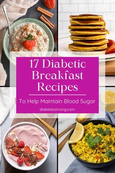 Clean Eating Recipes For Diabetics, Clean Eating For Diabetics, Breakfast For Diabetics Recipes, Breakfast Idea For Diabetics, Breakfast For Diabetics Easy, Yummy Meals For Diabetics, Type 2 Diebities Breakfast Ideas, Healthy Low Carb Recipes Breakfast, Breakfast Ideas Diabetics