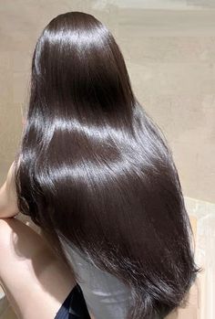 Hair Inspiration Long, Latest Hair, Long Dark Hair, Ribbon Hairstyle, Hairdos For Curly Hair, School Hairstyles