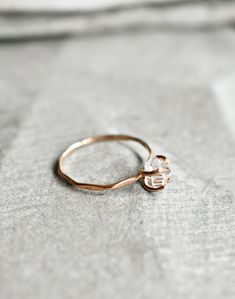 Flawless Herkimer Diamond and 14K rose gold fill ring for her. An incredibly gorgeous shimmering, natural diamond shaped Herkimer (a form of quartz crystal). This rough, natural stone is set in a handcrafted 14K rose gold fill ring with 4 prong/claws and the newest faceted band finish, mirroring the Herkimer beautifully. Photographed with my matching Herkimer diamond french ear wire earrings. Size 7.5. Ready to ship. April Birthday Gift for Her, Valentines day gift for women, diamond and rose go Herkimer Diamond Wedding Jewelry, Herkimer Diamond Jewelry With Rose Cut For Gift, Wire Wrapped Herkimer Diamond, Herkimer Diamond Wire Wrap, Unique Opal Ring, Herkimer Diamond Jewelry, Herkimer Diamond Ring, Unique Opal, April Birthday