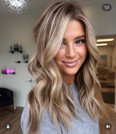 Early Fall Hair Color, Past Collar Bone Length Hair, Low Lights On Dirty Blond, Short Natural Blonde Hair, Fall Blonde Hair Color Balayage, Low Lights In Blonde Hair, Full Highlights Blonde, Blonde Medium Length Hair, Lived In Blonde