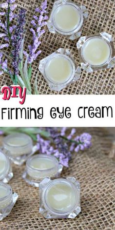 DIY Firming Eye Cream Diy Eye Cream, Under Eye Circles, Firming Eye Cream, Homemade Lotion, Baking Soda Shampoo, Eye Circles, Diy Skincare, Diy Body, Diy Beauty Hacks