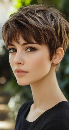 Short Choppy Haircuts, Curly Pixie Haircuts, Sassy Haircuts, Choppy Haircuts, Edgy Haircuts, Choppy Hair, Short Choppy Hair, Sassy Hair, Effortless Hairstyles