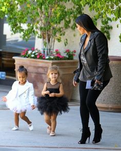 Kim Kardashian posts adorable photo of North West and Penelope Disick dressed as mermaids | TheCelebrityCafe.com Mermaid Dresses, Top Ten, Kim Kardashian, North West, The Top, Ballet Skirt, Mermaid, Hollywood