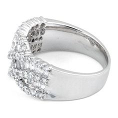 Top of ring height: 10.8mm

Band width: 5.3mm

Shank width: 3.5mm



Stone material: clear cubic zirconia

Stone shape: round & emerald cut

Total number of CZ stones: 50

Stone setting: scallop setting



Metal: 925 sterling silver

Plating: rhodium plated

Finish: high polish Dazzling Baguette Cut Diamond Ring, Dazzling Cubic Zirconia Baguette Cut Ring, Classic Emerald Ring With Brilliant Cut Cubic Zirconia, Silver Diamond Ring With Baguette Cut And Prong Setting, Cubic Zirconia Emerald Ring With Diamond Cut, Emerald Cubic Zirconia Ring With Diamond Cut, Cubic Zirconia Emerald Ring With Brilliant Cut, Cubic Zirconia Emerald Ring With Princess Cut, Silver Baguette Cut Diamond Ring With Prong Setting