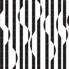 a black and white striped pattern with wavy lines in the center, as well as an oval