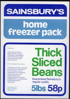 this is an advertisement for the home freezer pack