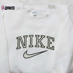 Introducing our Custom Vintage Nike Embroidered Sweatshirt, a timeless piece that captures the essence of retro fashion. Made with premium quality fabric, this sweatshirt showcases intricate Nike-inspired embroidery, adding a touch of sophistication to your wardrobe. With its unique design, it’s not just a sweatshirt, but a statement piece that will make heads turn. Perfect as a gift for your loved ones, it embodies the perfect blend of nostalgia and style. Stand out from the crowd and rel Family Guy Cartoon, Nike Embroidered Sweatshirt, Nike Inspired, Best Family Gifts, Embroidered Shirts, Nike Baby, Cartoon Shirts, Custom Nike, Exclusive Clothing