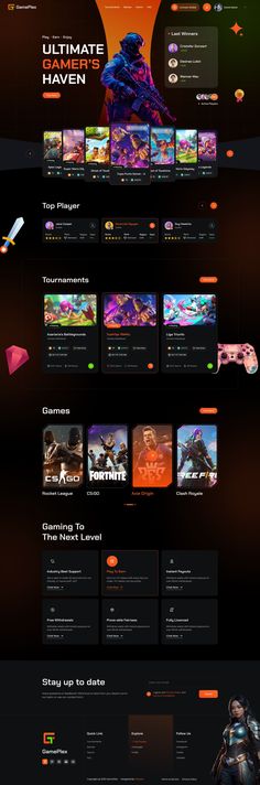 Gameplex - eSports and Gaming NFT Website Figma Template Nft Website, Figma Template, Design Themes, Professional Design, Template Design