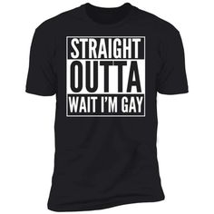 Wait I'm gay ugly t-shirt for gay T-Shirt - Funnymugsandshirts Fashion. Unwind with a cozy cup of cocoa in our cozy mug, showcasing a minimalist design that effortlessly complements your relaxation moments.  . #i'm gay #Mugs #Funnymugsandshirts Gay T Shirt, Cup Of Cocoa, Cozy Mug, Customise T Shirt, Knit Set, Selling Online, Luxury Outfits, Fashion Company, Black And Navy