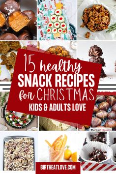 Festive, yet healthy Christmas snacks for holiday celebrations! You'll find an assortment of healthy recipes for Christmas party snacks, finger foods and appetizers perfect for celebrating the holidays! #christmastime Snack Recipes For Kids, Christmas Tree Veggie Tray, Christmas Snack Recipes, Healthy Christmas Snacks, Healthy Christmas Treats, Chocolate Hummus, Healthy Christmas Recipes, Christmas Snack, Gluten Free Gingerbread