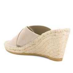 MAYPOL Crisscross Straps Espadrilles Wedge Women’s Sandals -New with Box -Brand: MAYPOL -Color: Calf Suede Beige -US Size: 11 -Material: Suede -Heel Height: 3 inch -Platform Height: 0.5 Inch -Raffia Braided Wedge -Espadrilles Heel -Peep toe -Slip On Closure -Made in Spain Summer Vacation Cross Strap Wedge Sandals, Summer Cross Strap Wedge Sandals For Beach, Cross Strap Wedge Sandals For Summer Beach, Cross Strap Wedge Sandals For Beach In Summer, Beige Closed Toe Wedge Sandals With Wrapped Heel, Summer Wedge Sandals With Wrapped Heel And Cross Strap, Summer Cross Strap Wedge Sandals With Wrapped Heel, Cream Slip-on Wedge Sandals For Beach, Beige Espadrille Wedge Sandals With Wrapped Heel