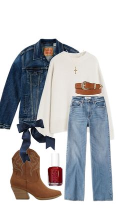 Winter Western Outfits Women, Cowgirl Chic Outfits, Western Winter Outfits Women, Winter Cowgirl Outfit, Womens Western Outfits, Concert Outfit Night, Country Concert Outfit Fall, Western Winter Outfits, Coquette Winter