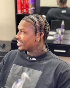 Twist Ideas, Hairstyles Cornrows, Black Men Haircuts, Hair Twist, Black Men Street Fashion, Hair Twist Styles, Cool Braid Hairstyles