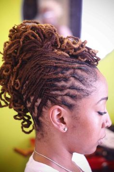 Style Menu Lock Styles, Loc Updo, Locs Styles, Loc Hairstyles, Beautiful Locs, Beautiful Dreadlocks, Short Locs Hairstyles, Dreadlock Styles, Dreads Styles