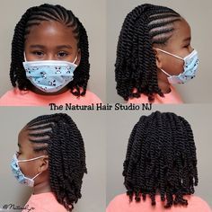 Front Cornrows, Lil Girl Hairstyles, African Hair Braiding Styles, Natural Hairstyles For Kids, Girls Natural Hairstyles, Twist Braid Hairstyles, Hair Twist Styles, Girls Hairstyles Braids