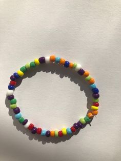 Rainbow sea bead small bracelets Cheap Rainbow Beaded Bracelets For Beach, Small Bracelets, Jewelry Bracelets, Handmade Items, Beaded Bracelets, United States, Electronic Accessories, Ships, Rainbow