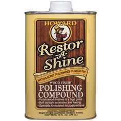 a gallon of restore shine polishing compound