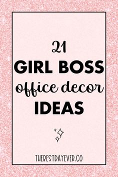 21 girl boss office decor ideas Pink And Gray Office Decor, Chic Office Ideas For Women, Womens Office Inspiration, Office Upgrade Ideas, Women’s Work Office Decor, Beautiful Work Spaces, Managers Office Design, Women’s Corporate Office, Bougie Office Decor