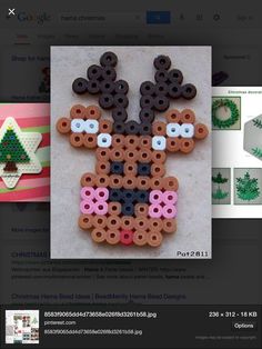 an image of bead art on the webpage