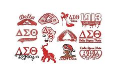 some red and white stickers on a white background with the words aoo written in it