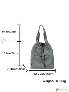 Bird in Bag - Elegant Water Resistant Tote Bag With Adjustable Closure Casual Travel Lunch Bag With Removable Pouch, Functional Backpack Lunch Bag, Everyday Functional Backpack Lunch Bag, Versatile Large Capacity Gray Bag, Daily Use Tote Lunch Bag With Zipper Closure, Trendy Tote Lunch Bag For Travel, Daily Use Tote Lunch Bag With Zipper, Functional Large Capacity Bucket Bag For Daily Use, Casual Travel Lunch Bag With Zipper Closure