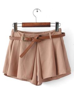 Pleated High Waist Shorts Beige$35.00 Classy Girls Wear Pearls, What Is Fashion, Wear Pearls, Natural Hair Beauty, Closet Needs, High Waist Shorts, Woman's Fashion, Girls Wear