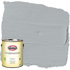 a white paint with the words glidden on it