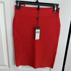 New Bcbg Alexa Skirt Size Small Curry Red Gold Mini Skirt, Satin Pencil Skirt, Statement Skirt, Peplum Skirt, Tulip Skirt, Black Pencil Skirt, Red Skirt, Leather Pencil Skirt