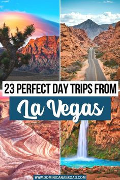 23 Perfect Day Trips from Las Vegas Day Trips From Las Vegas, Vegas Trip Planning, Vegas Vacation, Usa Travel Guide, Las Vegas Trip, Perfect Itinerary