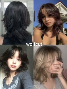 Wolf Cut Largo, Fesyen Rambut Pendek, Pretty Hair Cuts, Shortish Hair, Beach Breakfast, Nature Nails, Breakfast Birthday, Short Hair Tomboy, Short Grunge Hair