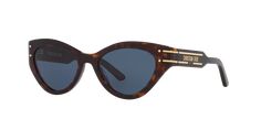 Frame color: Tortoise; Lens color: Blue; Frame material: Acetate Oakley Goggles, Prada Spring, Custom Sunglasses, Michael Kors Fashion, Smart Glasses, Blue Frame, Tortoise Sunglasses, Sunglass Hut, Blue Lenses