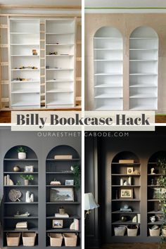 the billy bookcase hack is an easy diy project