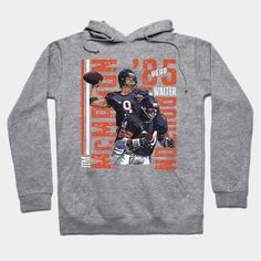 Jim McMahon & Walter Payton Chicago Duo -- Choose from our vast selection of hoodies to match with your favorite design to make the perfect custom graphic hoodie. Pick your favorite: Classic, Lightweight, Classic Zip or Lightweight Zip. Customize your color! For men and women. Jim Mcmahon, Super Bowl Football, Walter Payton, Sport Football, Hoodies Design, American Football, Graphic Hoodie, Super Bowl, Graphic Hoodies