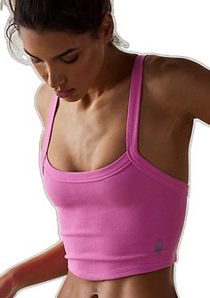 Gym Fits, Color Magenta, Workout Sets, Fp Movement, Solid Tops, Cami Top, Boho Clothing, Cami Tops, Boho Outfits