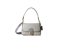 Coach Top Handle Satchel With Adjustable Strap, Coach Shoulder Bag With Removable Pouch For On-the-go, Chic Satchel Bags With Gold-tone Hardware, Classic Pouch Bag With Adjustable Strap, Chic Crossbody Bag With Gold-tone Hardware, Classic Coach Bag With Removable Pouch, Everyday Flap Bag With Gold-tone Hardware, Coach Crossbody Shoulder Bag For Everyday Use, Chic Coach Shoulder Bag For Travel