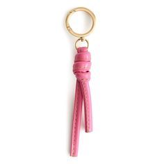 Add a touch of flair to your bag or backpack with our Every Day Bag Charm. Designed to elevate your accessory game, this stylish charm features a stylized tassel that adds a playful and sophisticated touch to any bag, making it the perfect accessory to express your unique sense of style. Vera Bradley Every Day Bag Charm Keychain in Pink Trendy Bag Charm As A Gift, Logo Charm Bag For Everyday Use, Trendy Bag Charm For Everyday Use, Trendy Bag Charm Keychain For Everyday Use, Trendy Pink Everyday Keychains, Trendy Pink Travel Keychain, Trendy Travel Bag Charm, Cute Pink Bag Charm For Gift, Trendy Travel Bag Charm Keychain