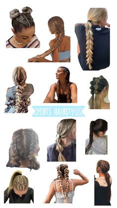 Sport Hair, Sporty Hairstyles, Up Hairstyles, Cute Hairstyles, Hair Styles